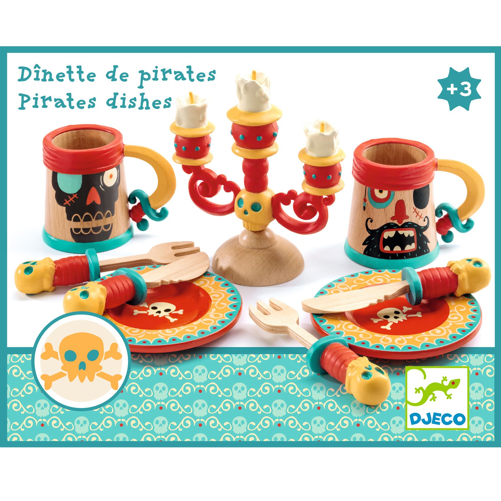Szerepjáték - Kalózok étkészlete - Dishes of pirates - Image 3
