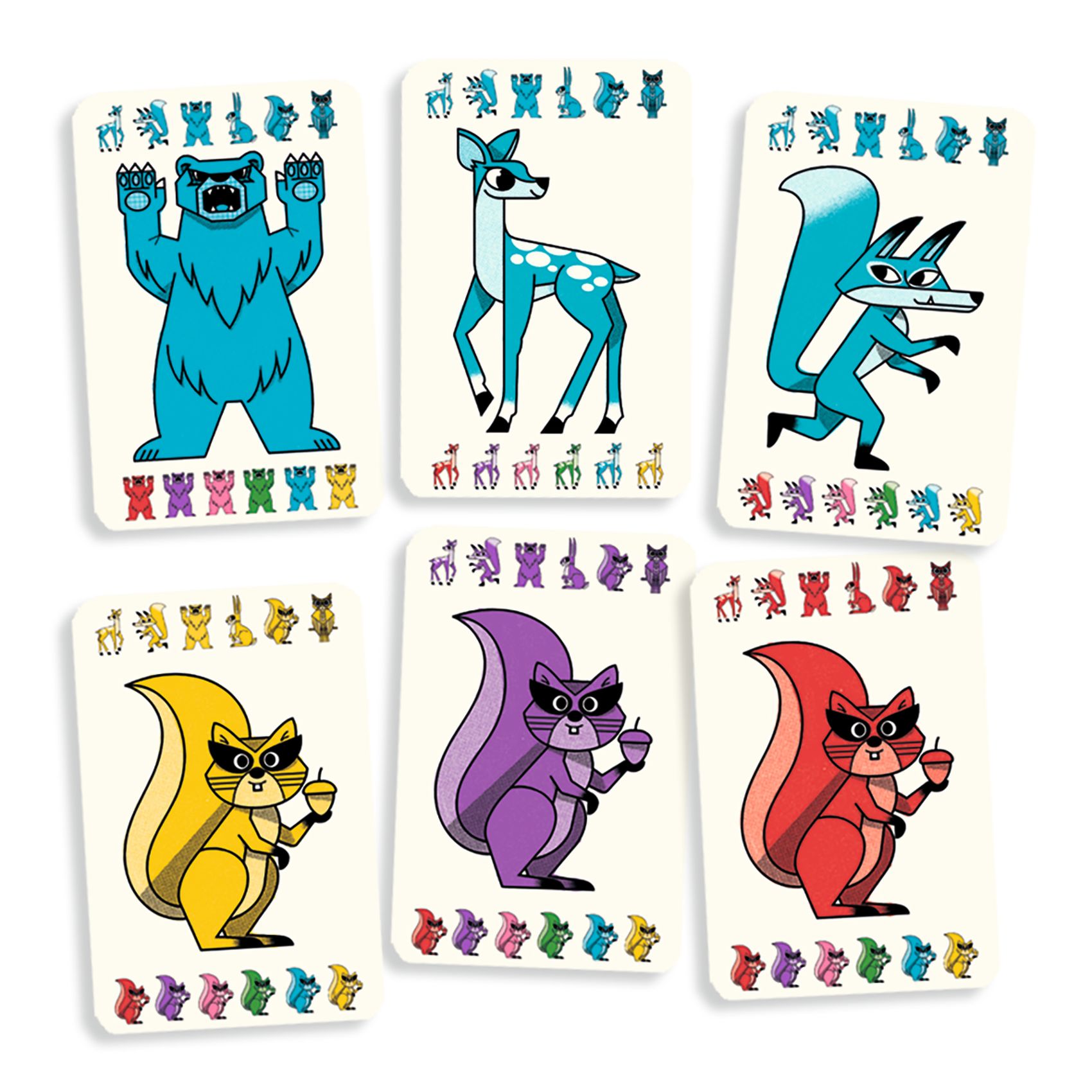 Kártyajáték - Állati kutyuló - Mix Familly - Image 3