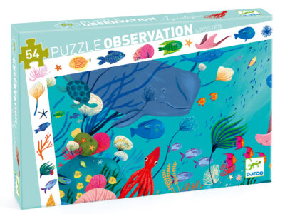 Megfigyeltető puzzle - Tengerben, 54 db-os - Aquatic