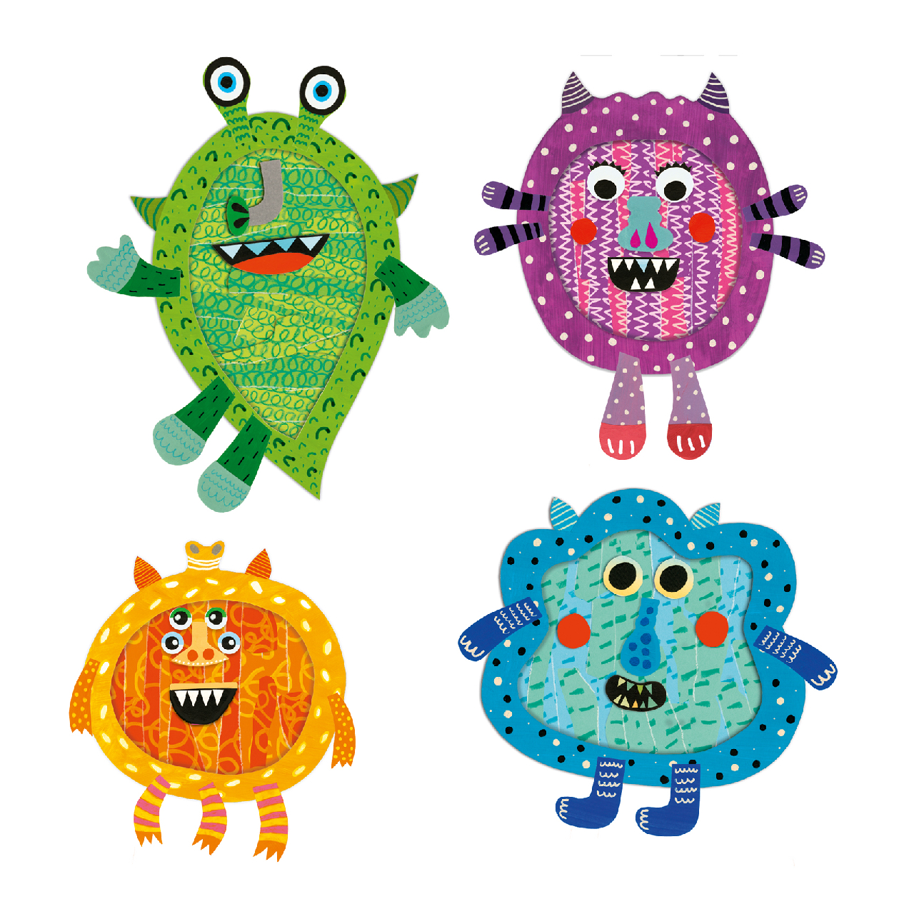 Kollázs műhely - Tépkedős ragasztós - Tear and stick - Image 3