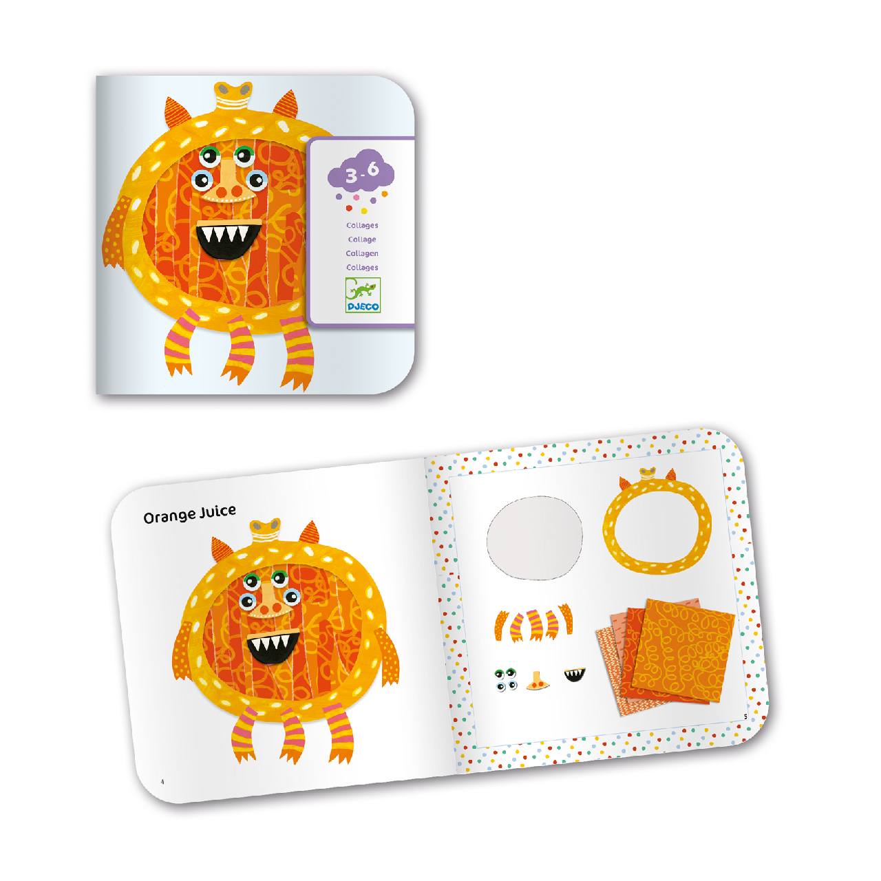 Kollázs műhely - Tépkedős ragasztós - Tear and stick - Image 5