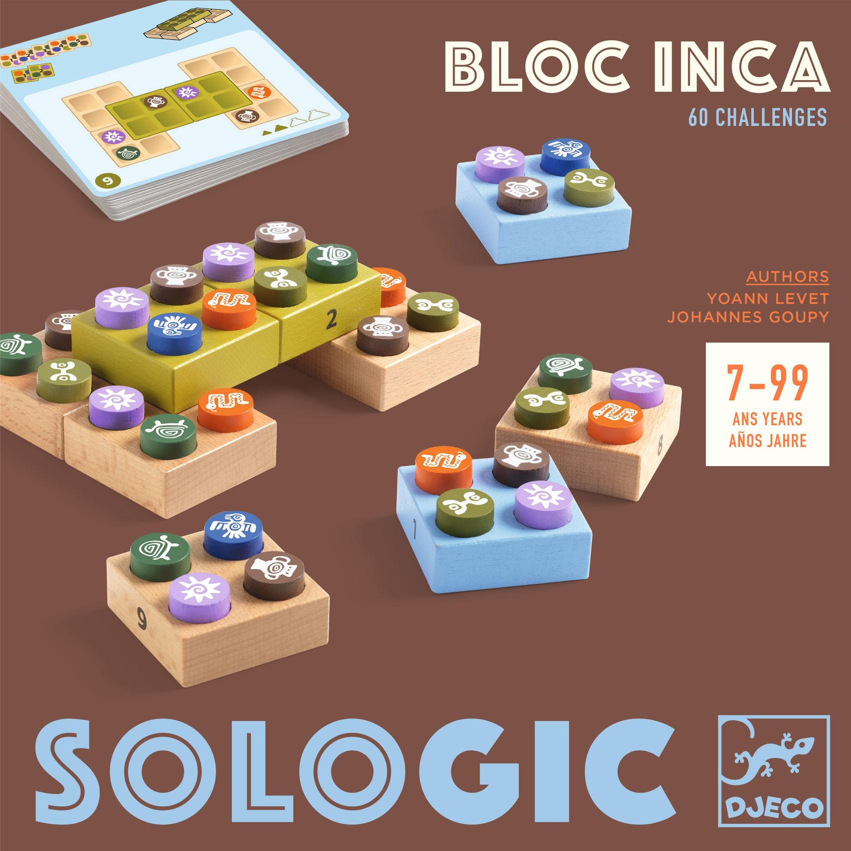 Logikai játék - Inka piramis - Bloc Inca - Image 3