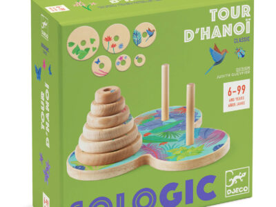 Logikai játék - Toronyépítő - Tour d'Hanoï
