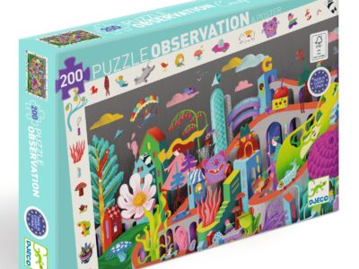 Megfigyeltető puzzle - Őrült város, 200 db-os - Crazy Town