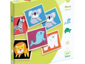 Memória játék - Emlékező - Memo Wood