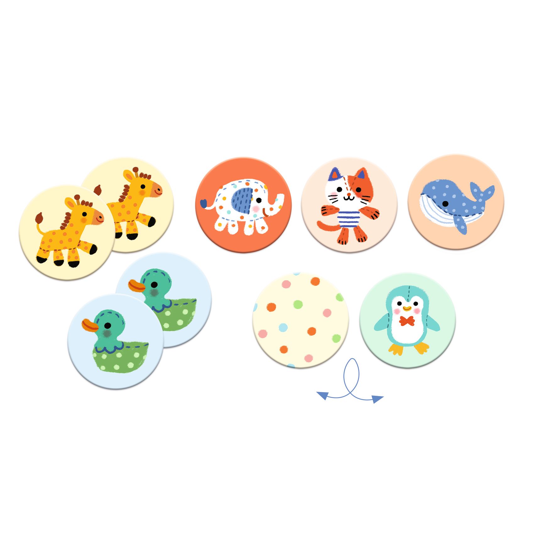 Memória játék - Kedvencek - Memo Stuffed animals - Image 3