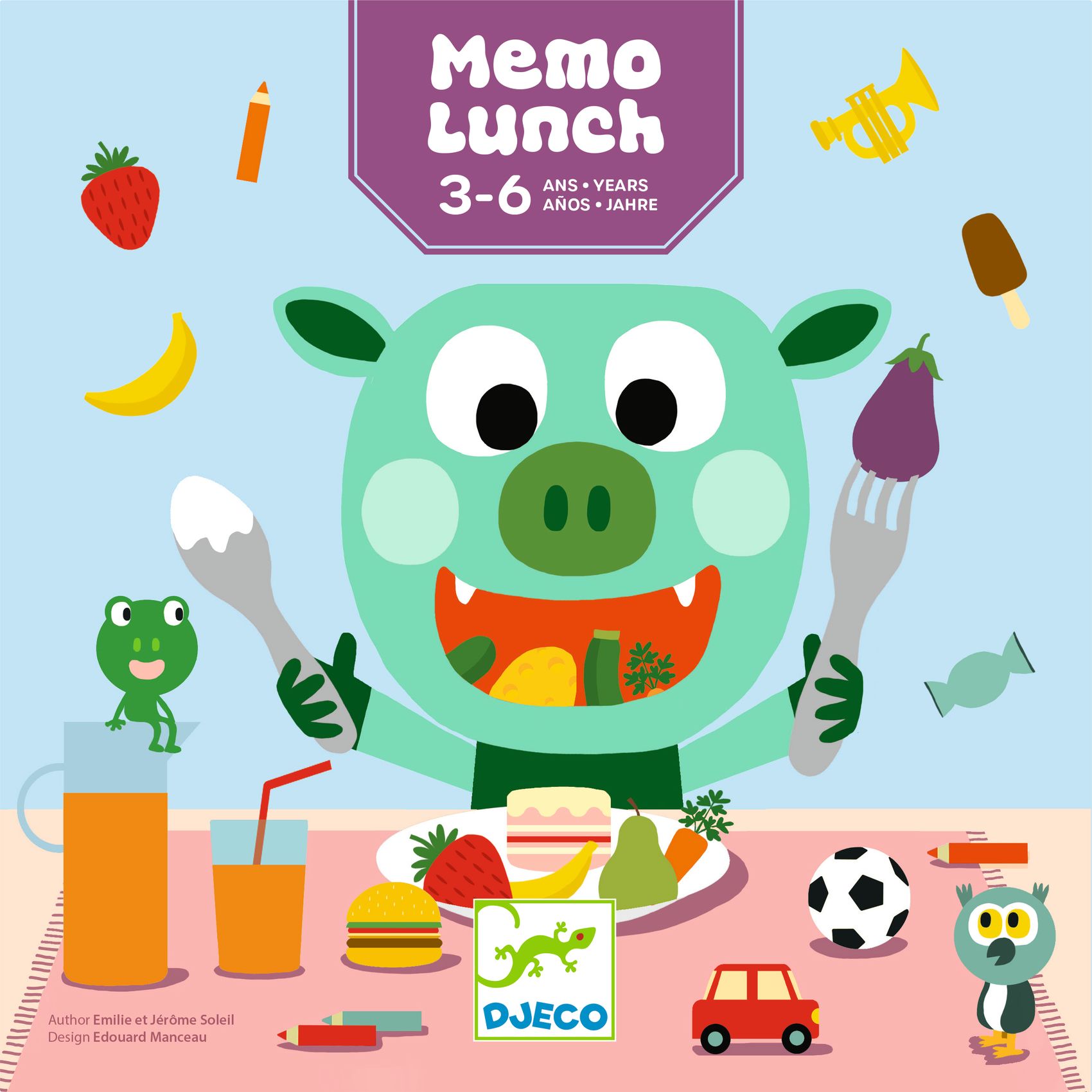 Memóriajáték - Vacsora - Memo lunch - Image 4