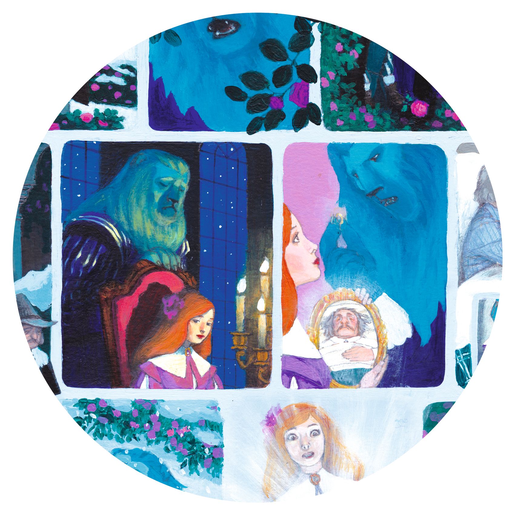 Mese puzzle - A szépség és a szörnyeteg, 100 db-os - Beauty and the Beast - Image 5