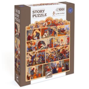 Mese puzzle - Artúr király, 100 db-os - The King Arthur
