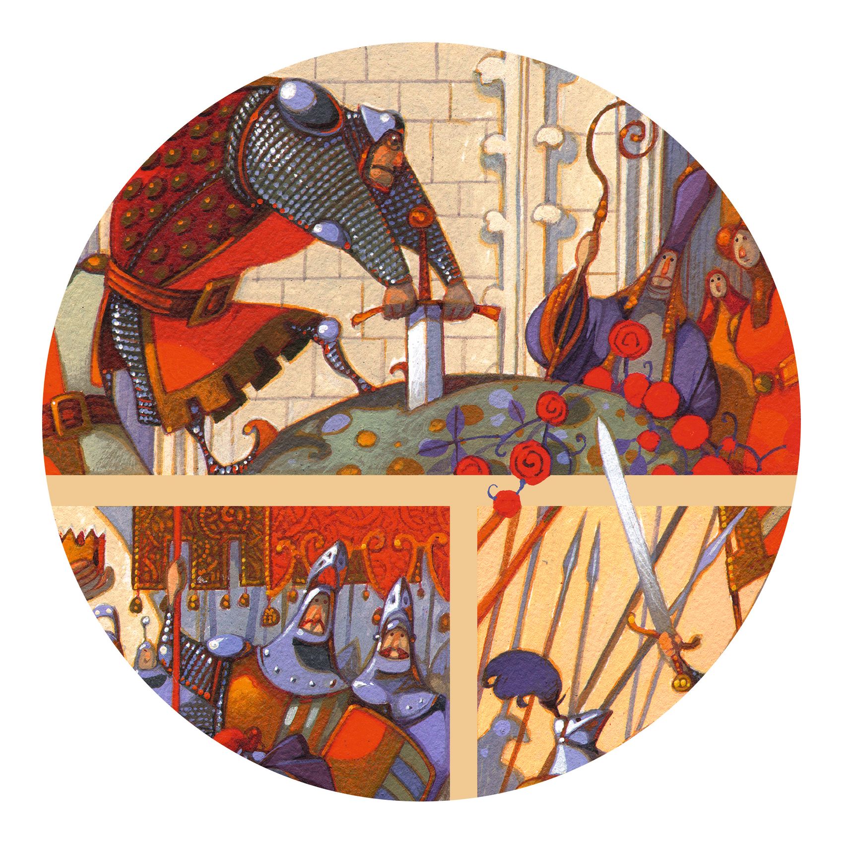 Mese puzzle - Artúr király, 100 db-os - The King Arthur - Image 3
