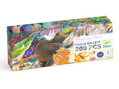 Művész puzzle - Erdei zenekar, 200 db-os - Woods music Band
