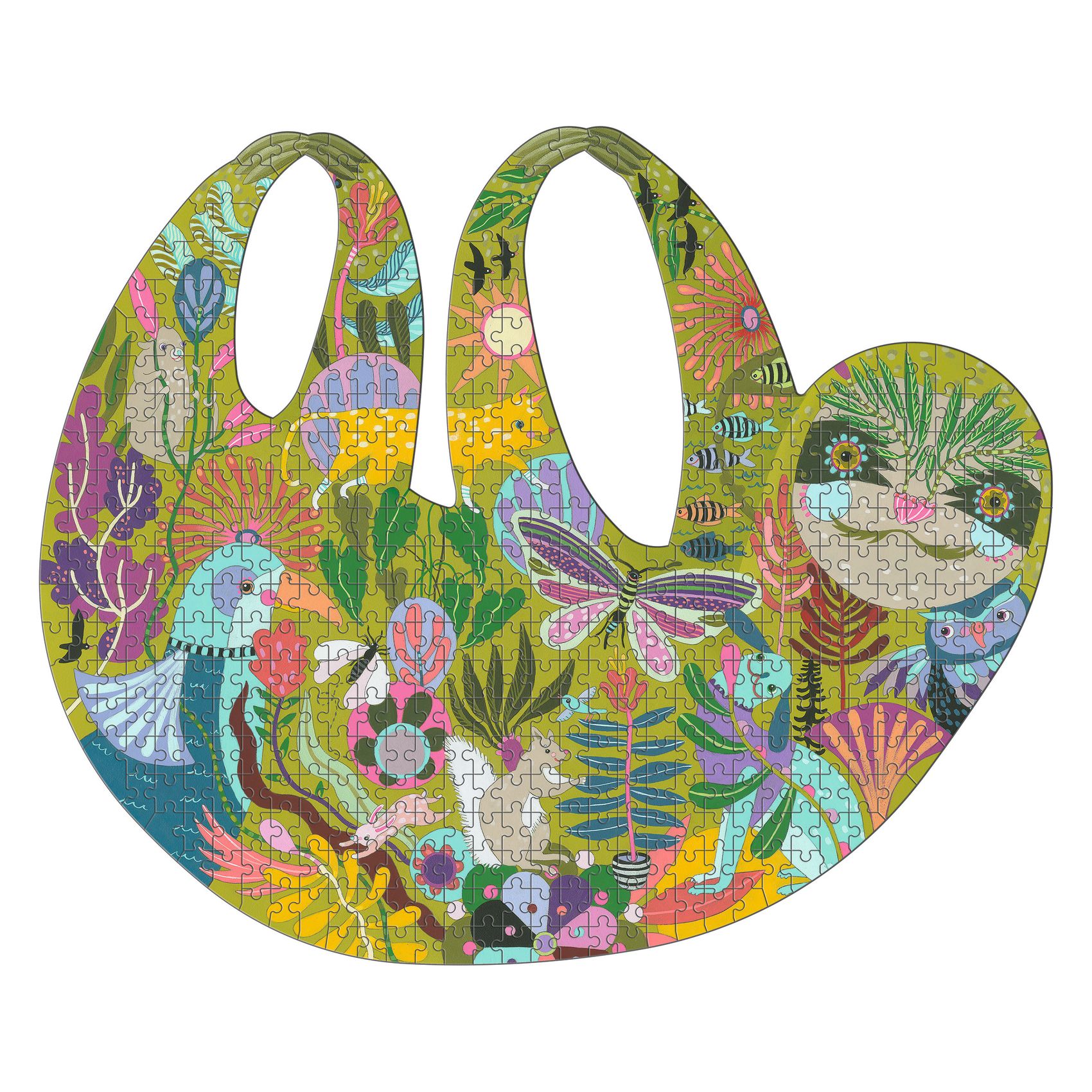 Művész puzzle - Lajhár, 500 db-os - The sloth - Image 4