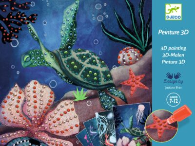 Művészeti műhely, 3D festés - Mélytengeri csodák - Abysses