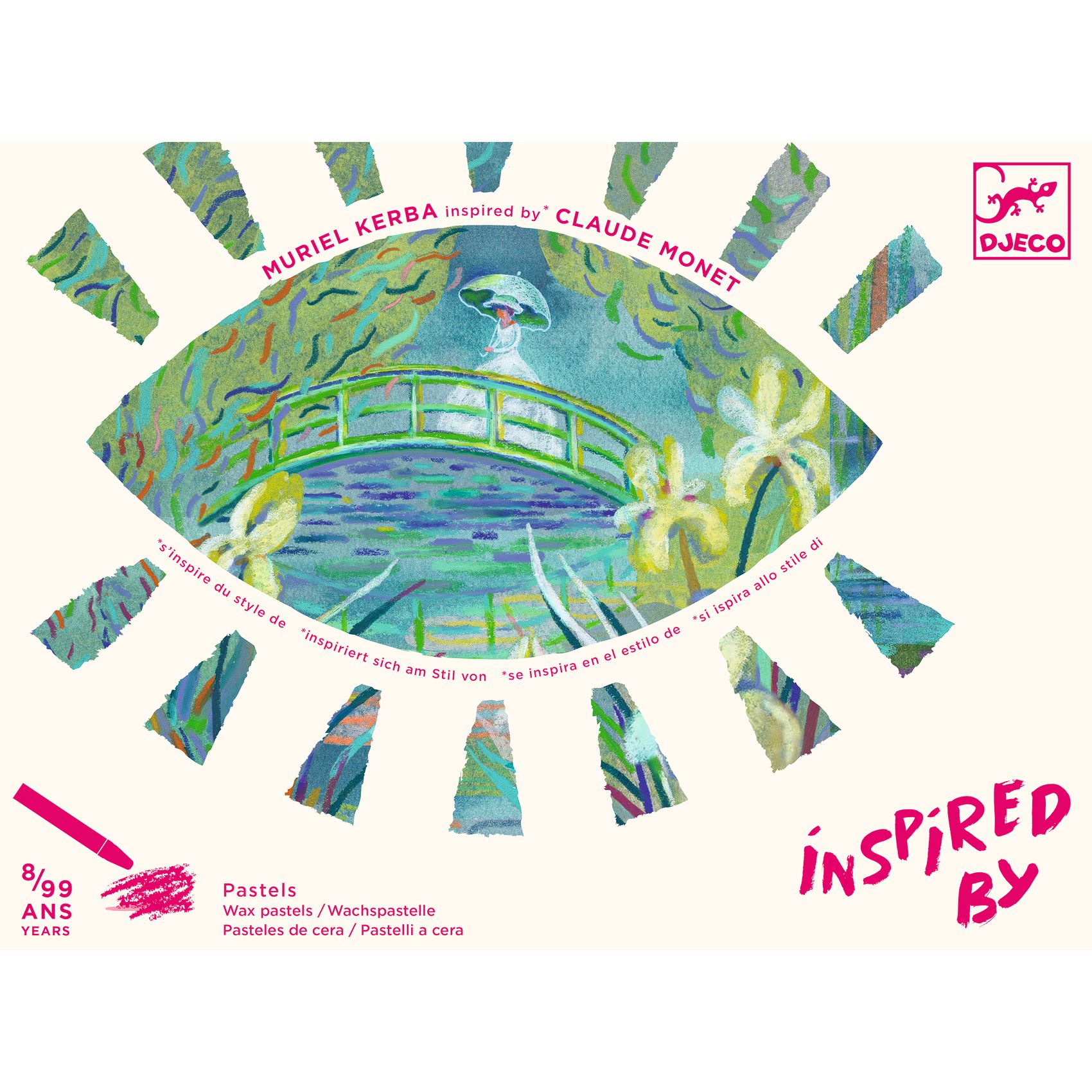 Művészeti műhely - Tavirózsák - Inspired by Claude Monet - Water Lily - Image 5