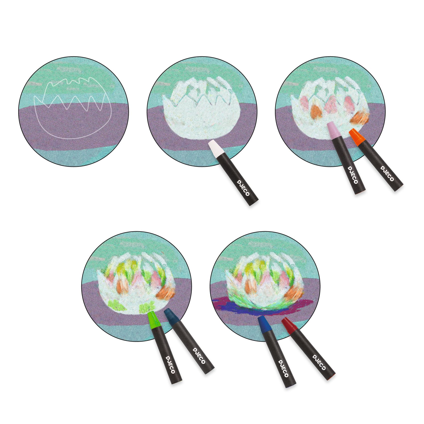 Művészeti műhely - Tavirózsák - Inspired by Claude Monet - Water Lily - Image 4