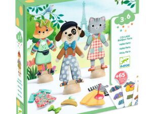 Papírbaba öltöztető - Stílusosan Párizsban - Bonjour Paris