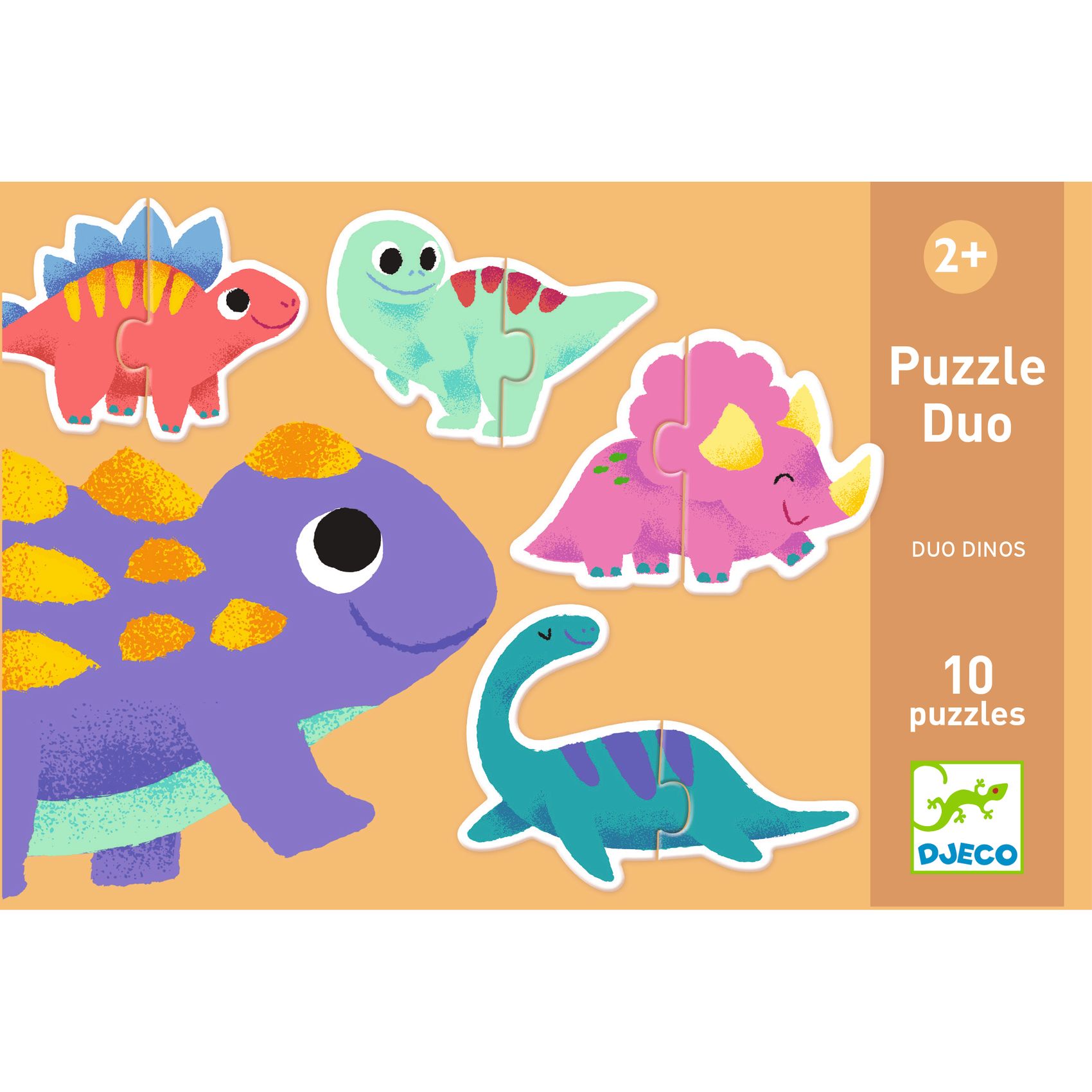 Párosító puzzle - Dinócskák - Duo Dinos - Image 4