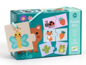 Párosító puzzle - Színpárosító, 24 db-os - Colours