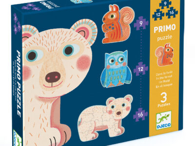 Primo puzzle - Az erdőben, 9-12-16 db-os - In the forest