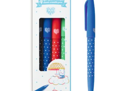 Radírozható tollkészlet - 4 színű - 4 Classic erasable pens