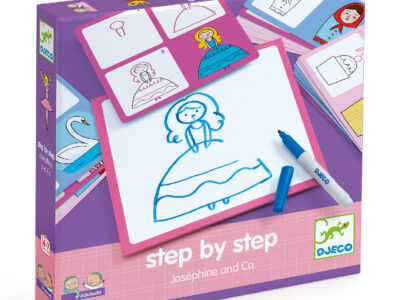 Rajzolás lépésről lépésre - Hercegnő - Step by step Joséphine and Co