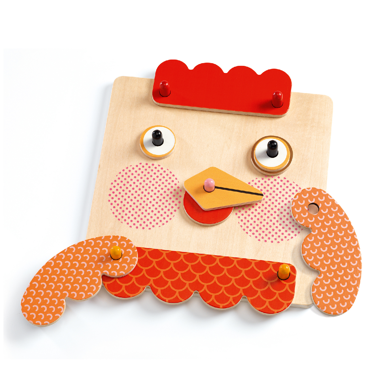 Szerelő játék - Tiki-taki arcocska - CreaFaces - Image 3