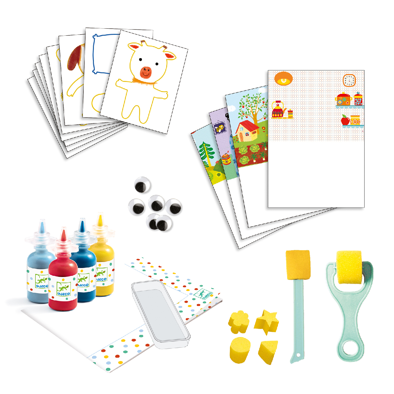 Szivacsfestő műhely - Spongya mackó - Sponge painting - Image 4