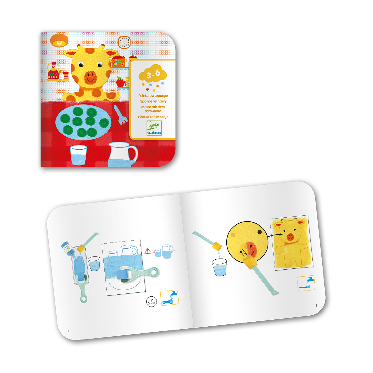 Szivacsfestő műhely - Spongya mackó - Sponge painting - Image 5