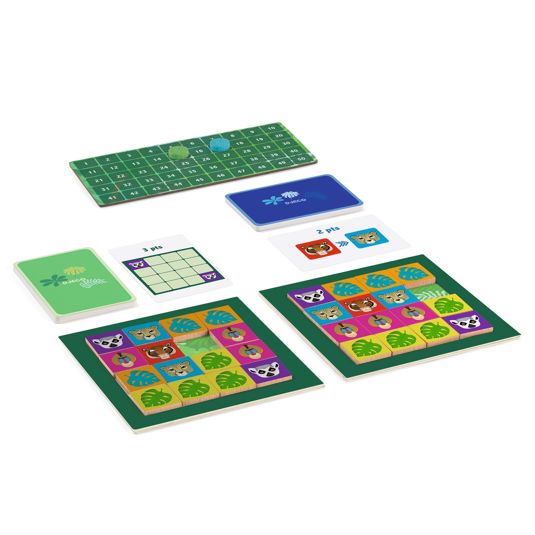 Társasjáték - Csibészke - Jungle Taquin - Image 3