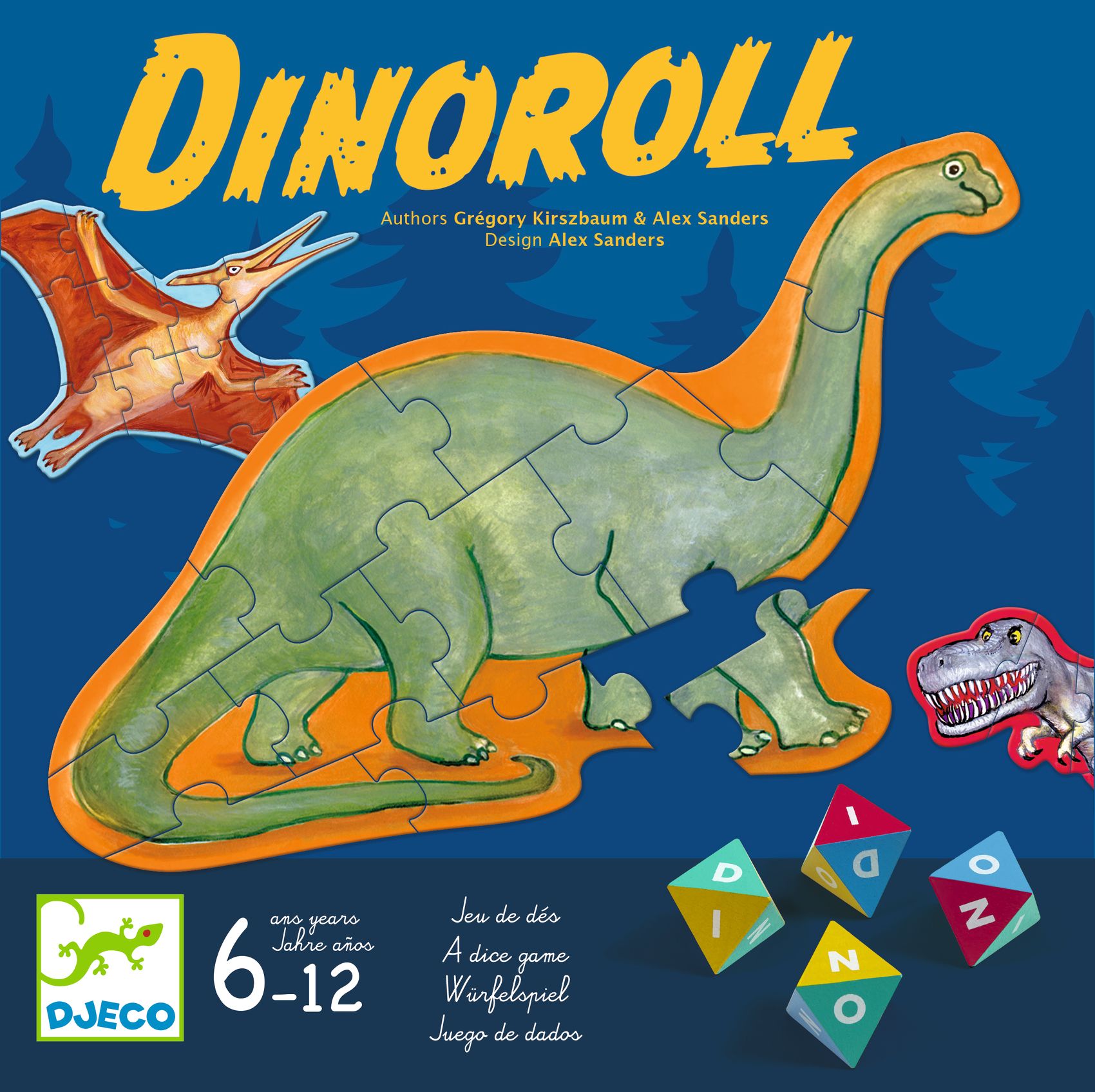 Társasjáték - Dino-dino - Dinoroll - Image 3