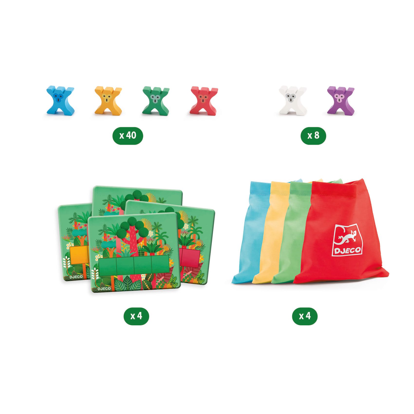 Társasjáték - Majompiramis - Pyramid Monkey - Image 3