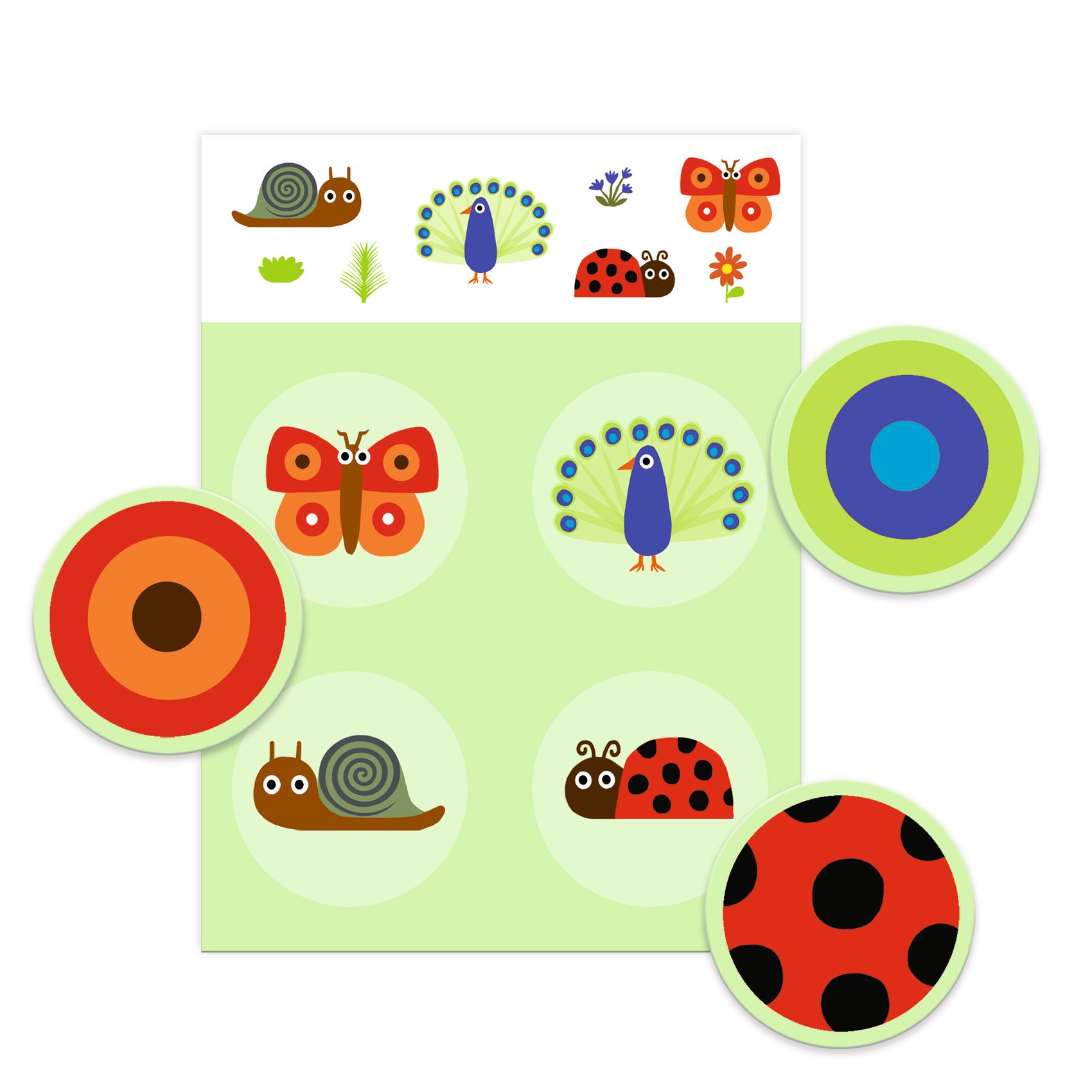 Társasjáték - Tollas és szőrös - Loto Feathers and Fur - Image 5