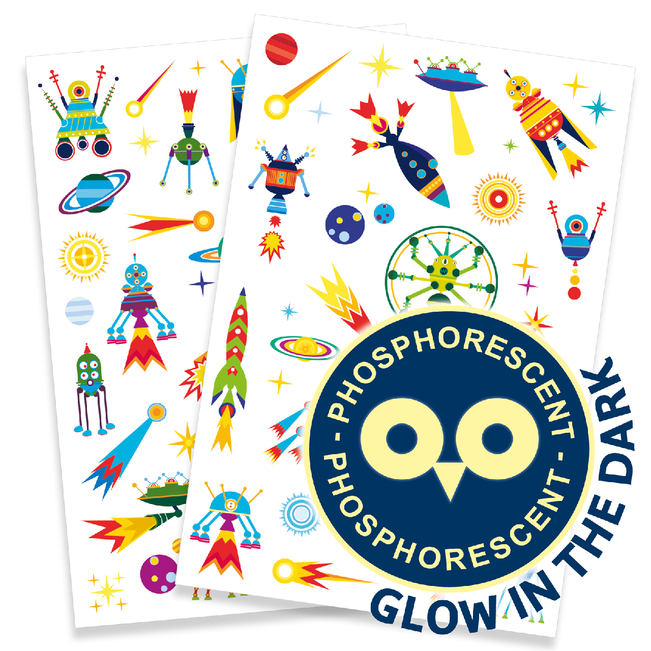 Tetováló matricák - Égi furcsaságok - Space oddity - Image 3