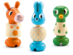 Toronyépítő fajáték - Csacska - Rondanimo