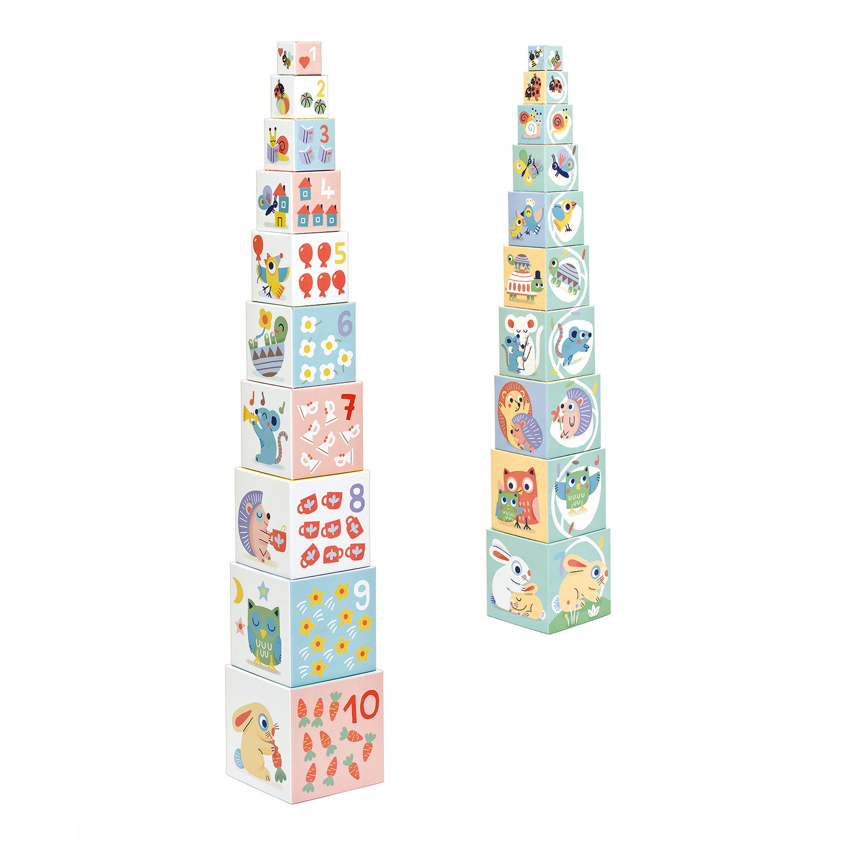 Toronyépítő kocka - Nyuszis - BabyBloki - Image 4