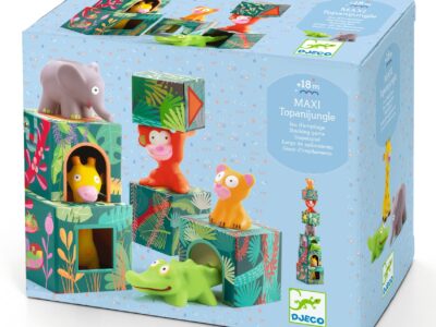 Toronyépítő - Maxi, szavannai állatok - Maxi Topanijungle