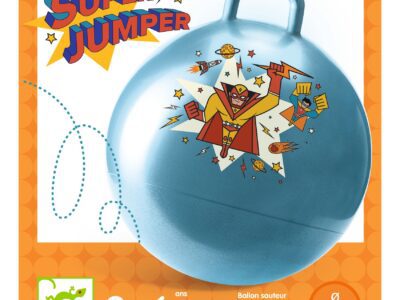 Ugrálólabda, Ø 45 cm - Szuper hős - Super Jumper