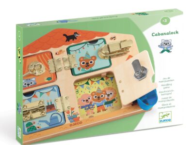 Ügyesítő játék - Bezáró-kinyitó - Cabanalock