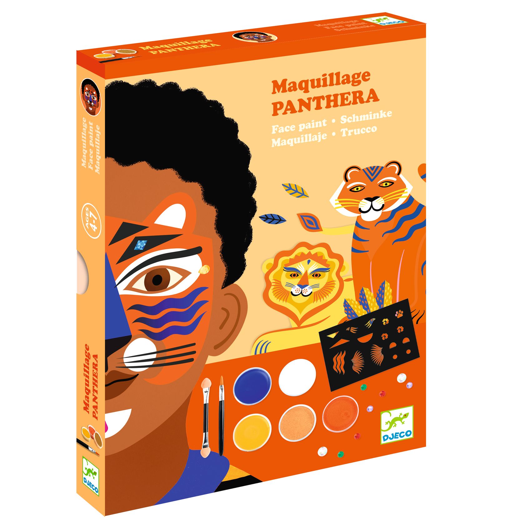 Arcfestés, díszítés - Nagymacskák - Panthera
