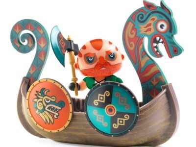 Arty Toys - Barbár - Drak vikinghajóval - Drak and Drakkar