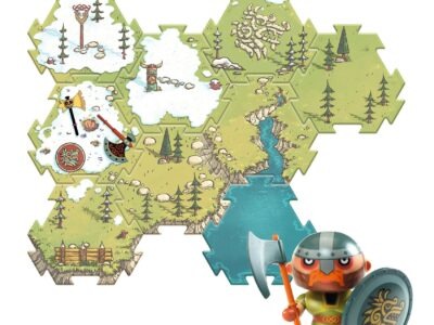 Arty Toys Óriás puzzle - Barbárok birodalma, 15-db-os - Puzzl’Up Alric Barbarious