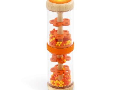 Bébicsörgő - Narancs esőbot - Orange rain shaker