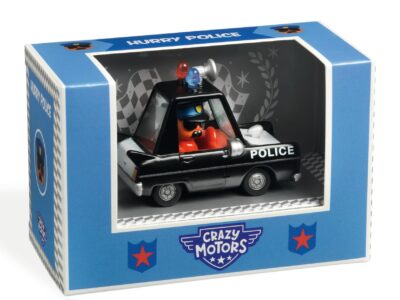 CRAZY MOTORS játékautó - Gyors Rendőrség - Hurry Police