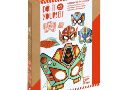 Csináld magad! - Fémfóliás Robot arcmaszkok - Super robots
