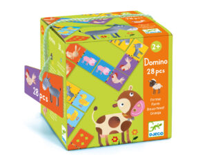 Domino játék - Tanya, 28 db-os - Farm