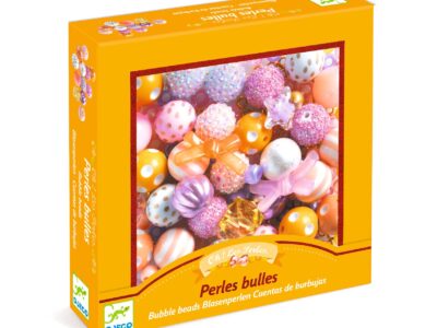 Ékszerkészítő készlet - Buborék gyöngyök, arany - Bubble beads, Gold