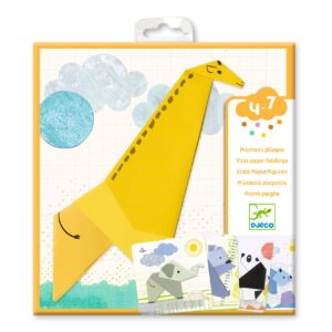 Első papírhajtogatások - 1, 2, 3… hajtás! - 1, 2, 3… fold!