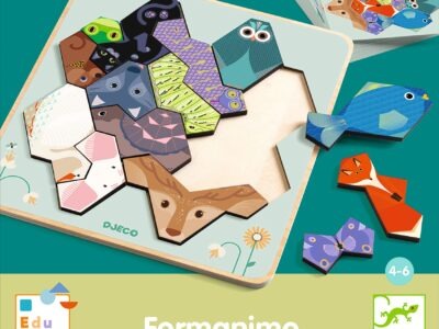 Fejlesztő játék - Állatformák kirakója - Eduludo FormAnimo