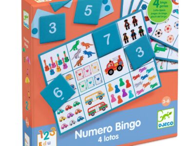 Fejlesztő játék - Számos bingó - Numero Bingo