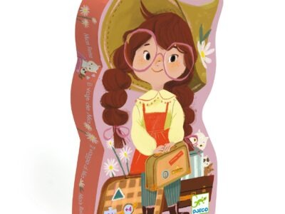 Formadobozos puzzle - Mia utazása, 36 db-os - Mia's Journey